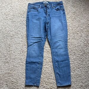Loft Curvy Skinny Crop Women's Jeans Size 8